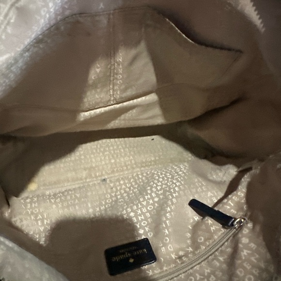 Kate Spade Grant Park Shelby Black Pebbled Leather Tote Purse AS IS - Picture 9 of 16